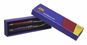 F.C. Barcelona - Set boli+roller de metal 